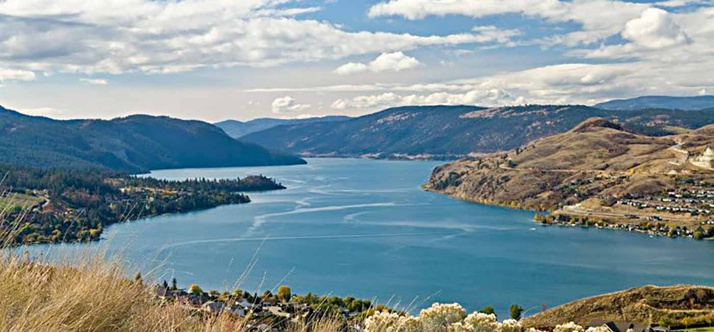 Lake Kalamalka view from Ridges on Middleton