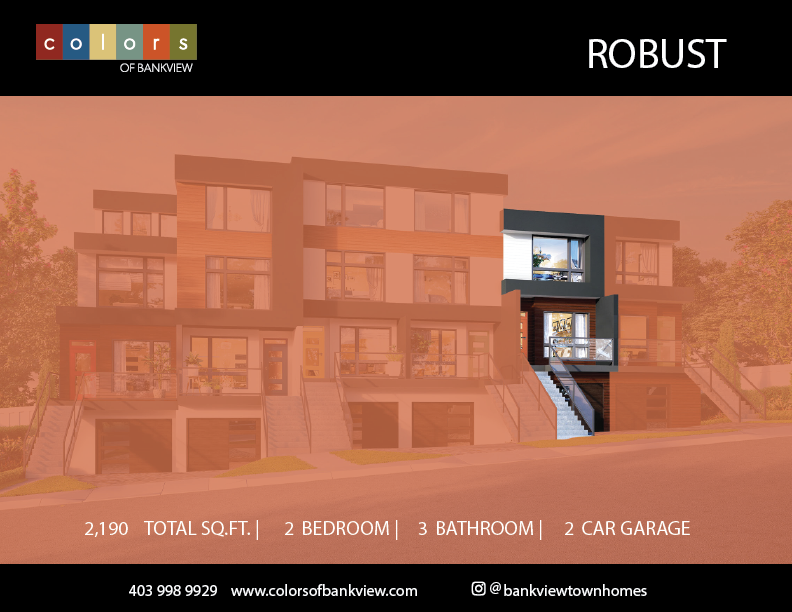 Robust - Colours of Bankview Floorplan